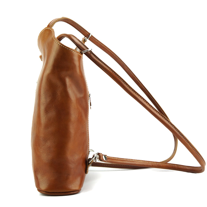 Cloe V leather shoulder bag-17