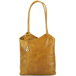 Cloe V leather shoulder bag-32
