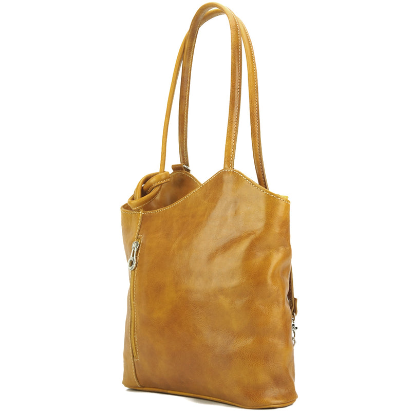 Cloe V leather shoulder bag-0