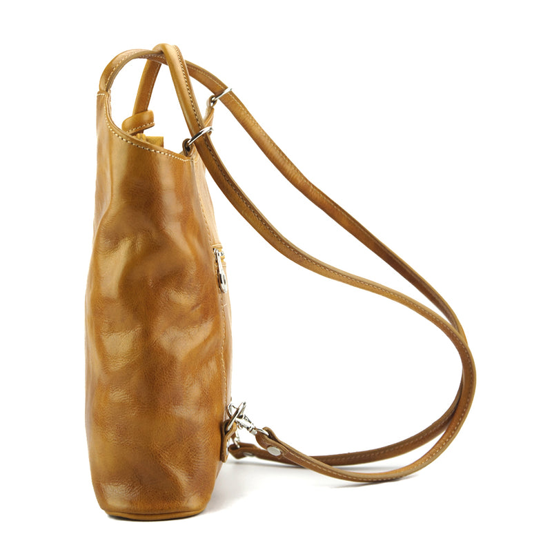 Cloe V leather shoulder bag-1