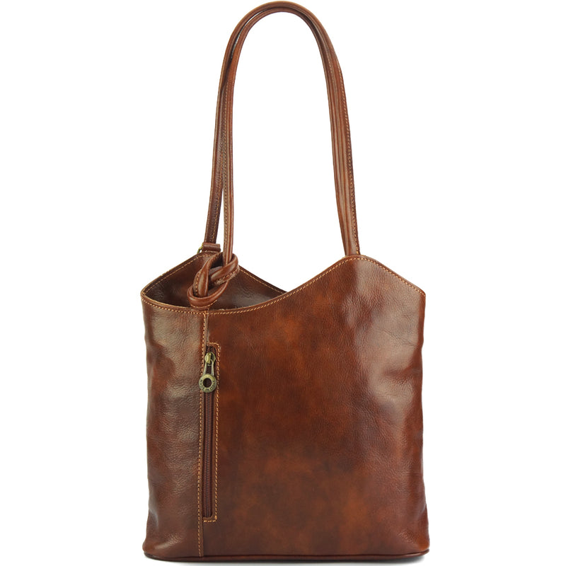 Cloe V leather shoulder bag-38