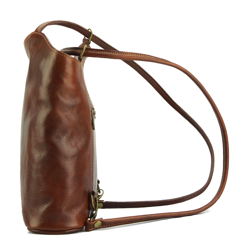 Cloe V leather shoulder bag-25