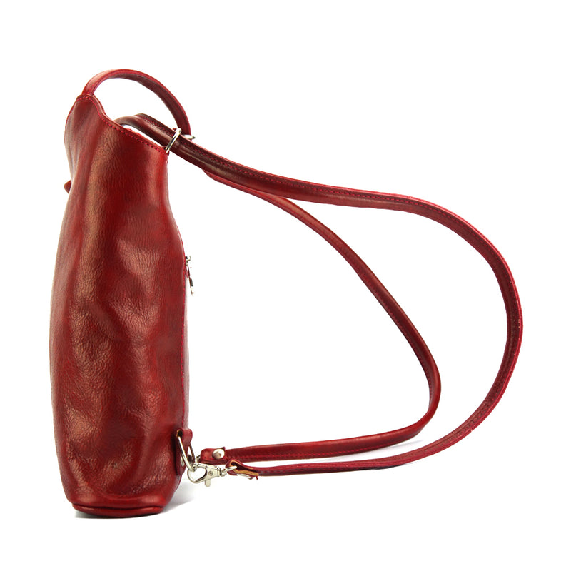 Cloe V leather shoulder bag-9