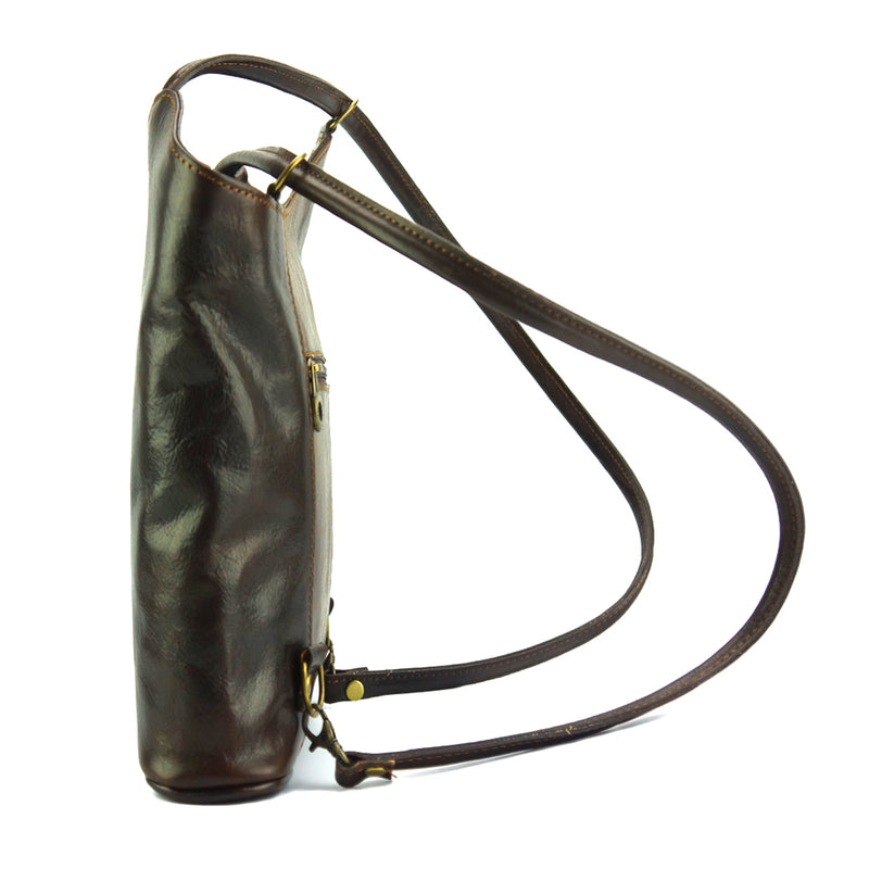 Cloe V leather shoulder bag-29