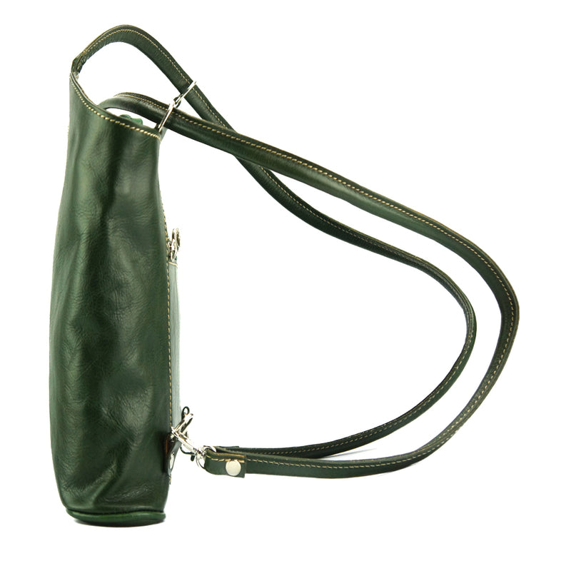 Cloe V leather shoulder bag-21