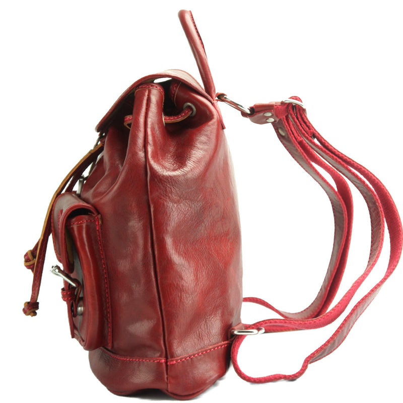 Davide leather backpack-12