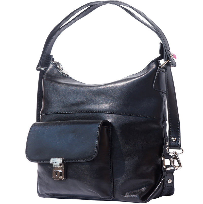 Barbara leather Shoulder bag-12