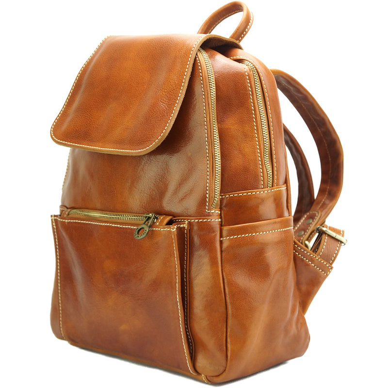 Brittany Backpack in cow leather-4