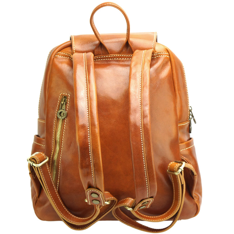 Brittany Backpack in cow leather-6