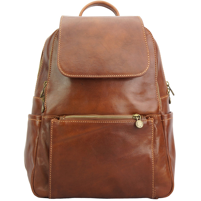 Brittany Backpack in cow leather-20