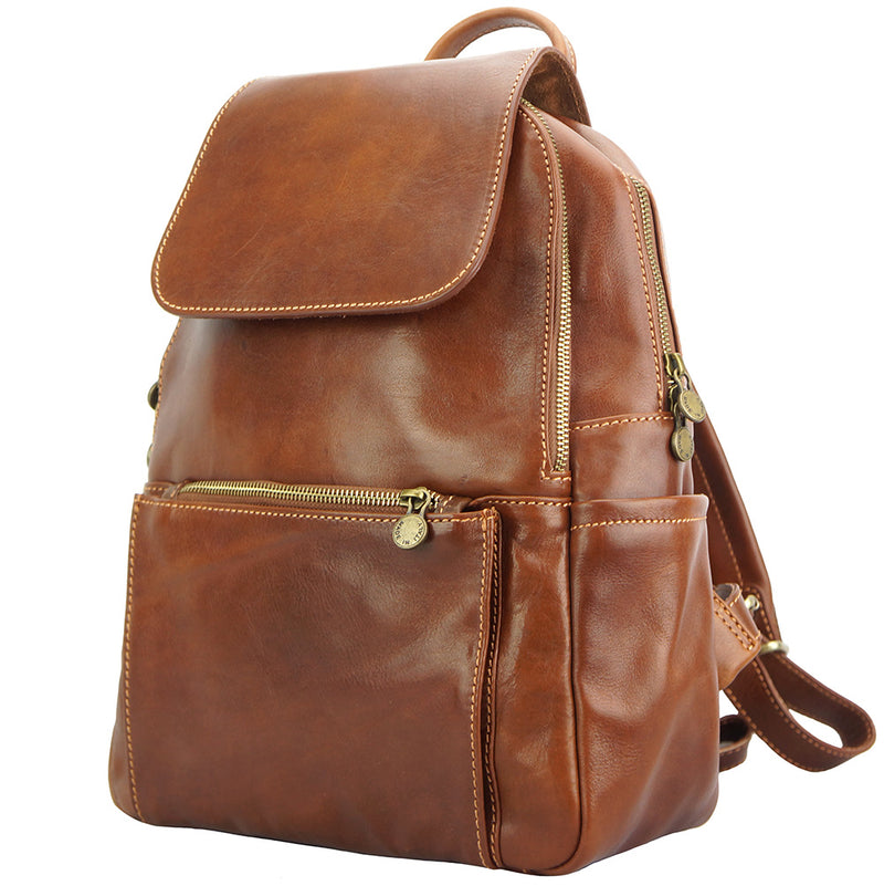Brittany Backpack in cow leather-0
