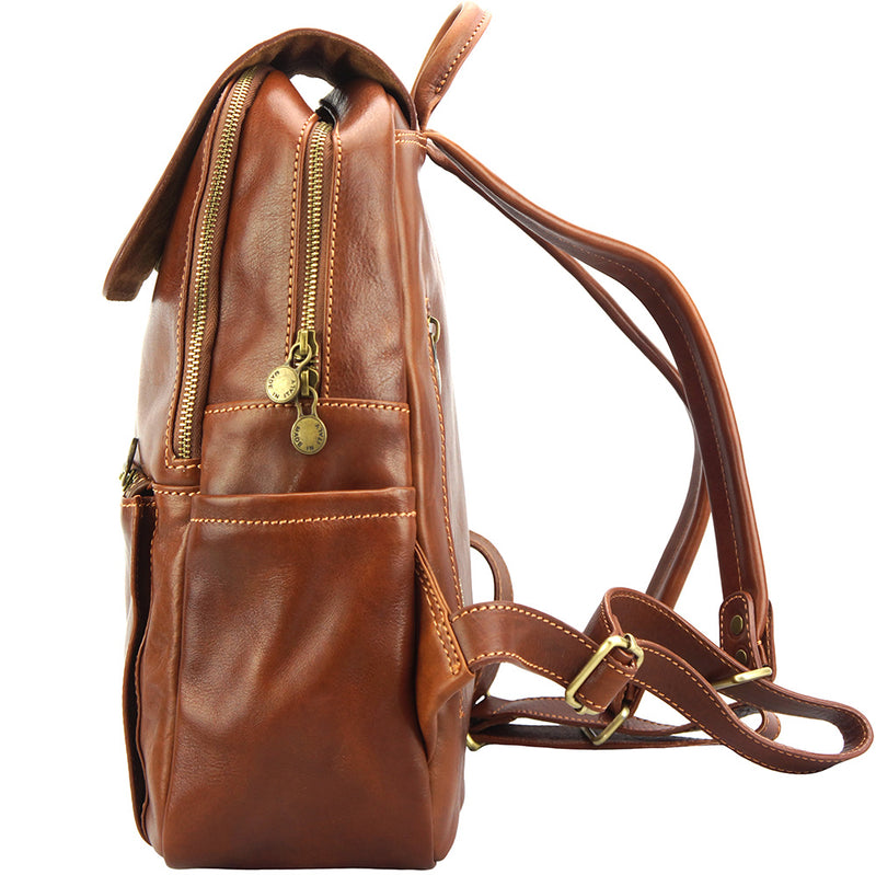 Brittany Backpack in cow leather-1