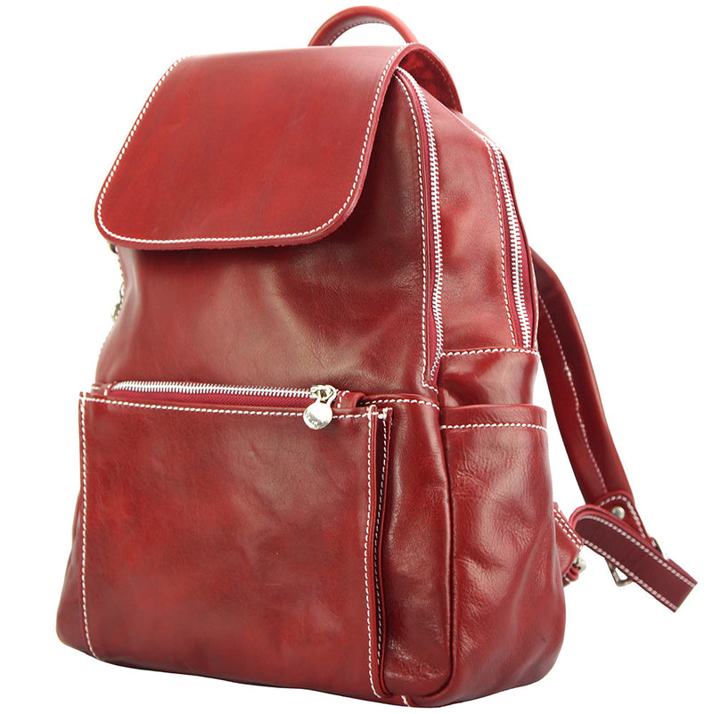 Brittany Backpack in cow leather-12