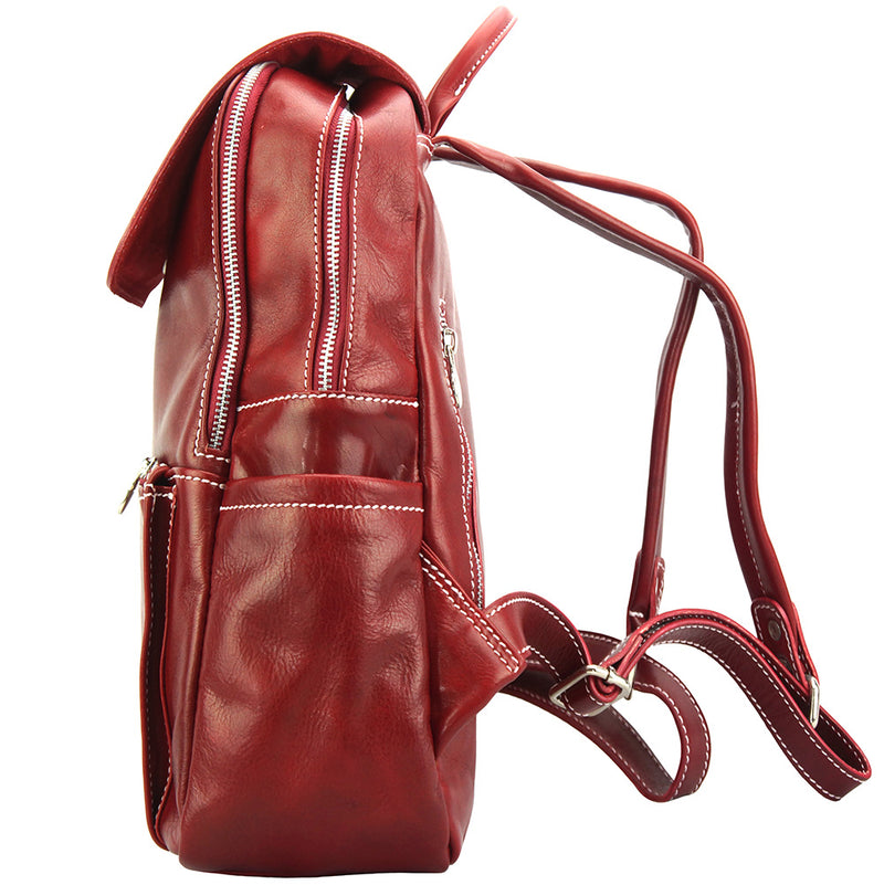 Brittany Backpack in cow leather-13