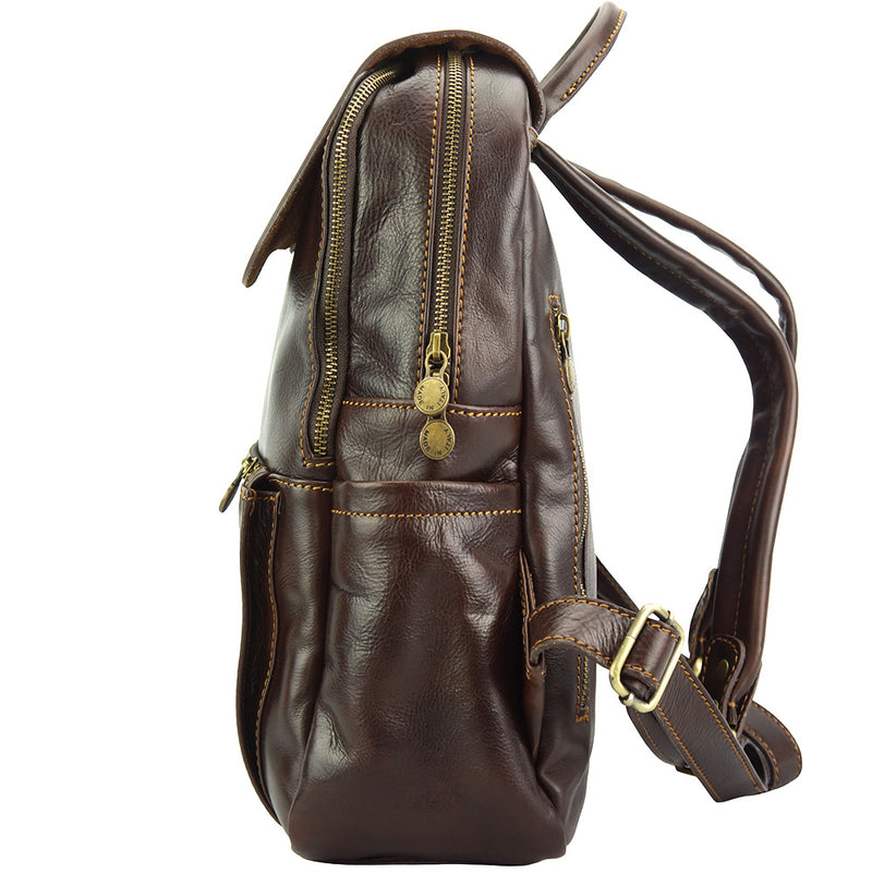 Brittany Backpack in cow leather-17
