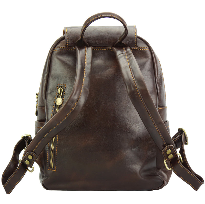Brittany Backpack in cow leather-18