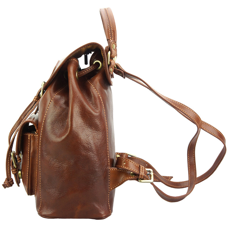 Backpack Tuscany in calfskin leather-5