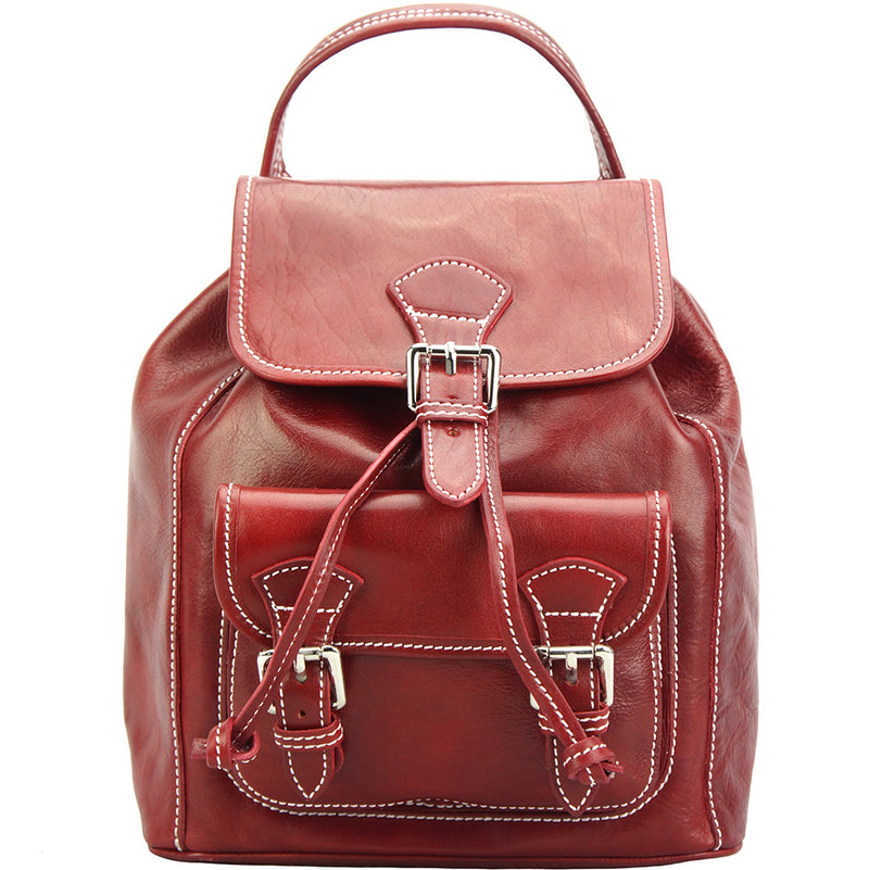 Backpack Tuscany in calfskin leather-23