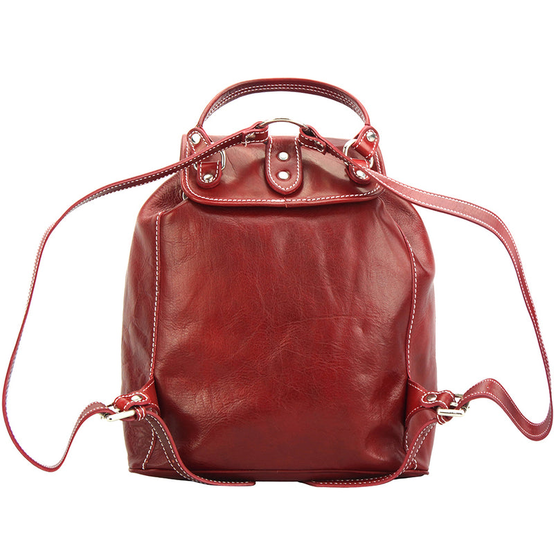 Backpack Tuscany in calfskin leather-14