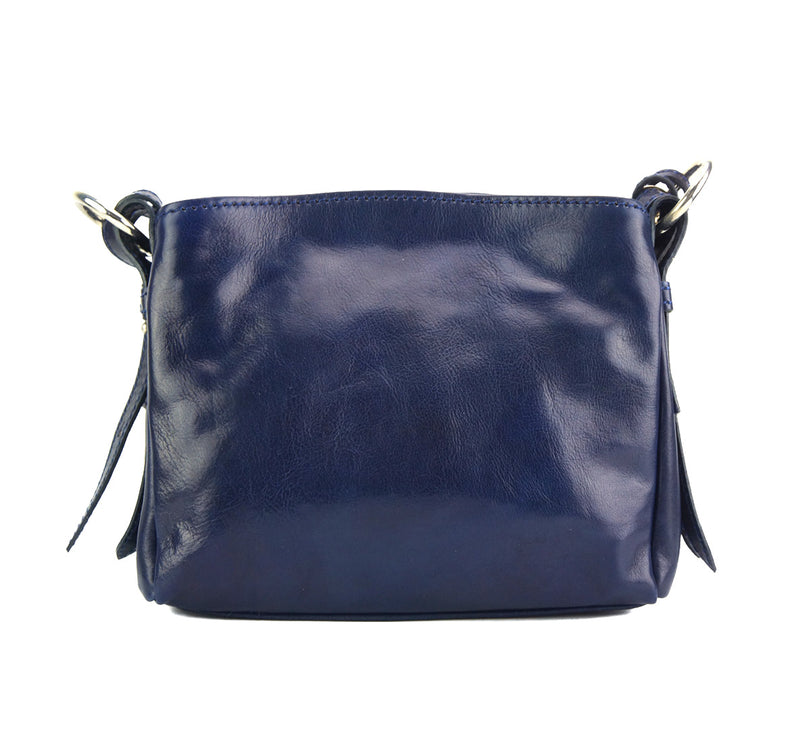 Viviana V leather shoulder bag-9