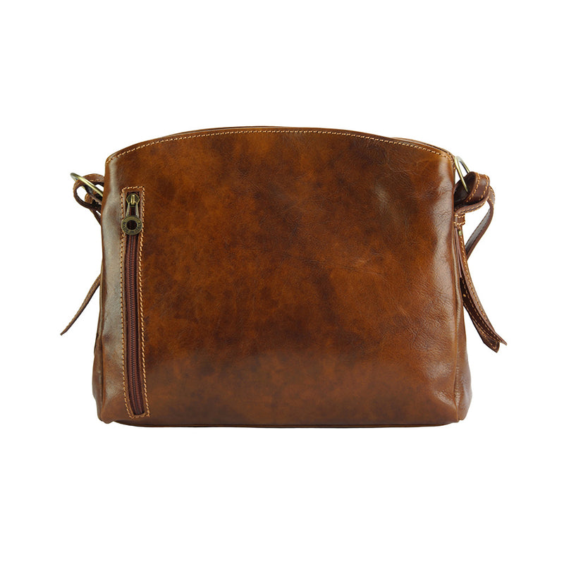 Viviana V leather shoulder bag-26
