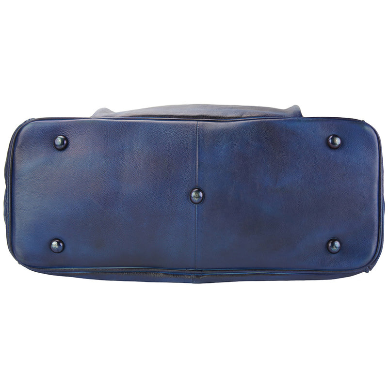 Travel bag Gennaro in vintage leather-2