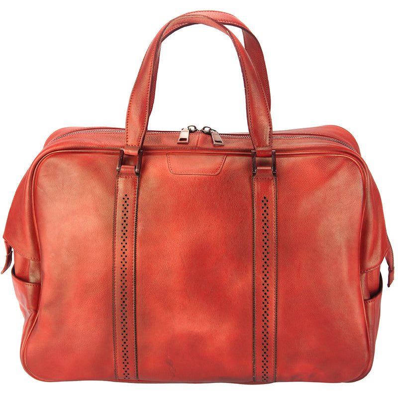Travel bag Danilo in vintage leather-14