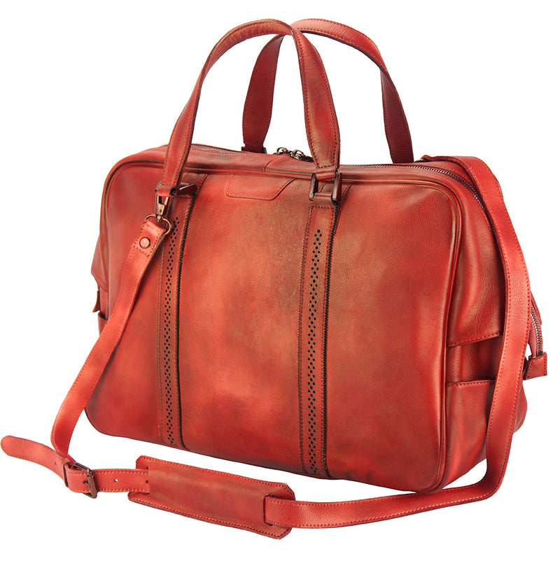 Travel bag Danilo in vintage leather-17