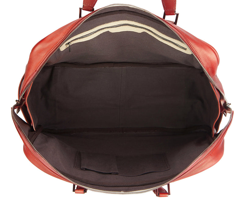Travel bag Danilo in vintage leather-18