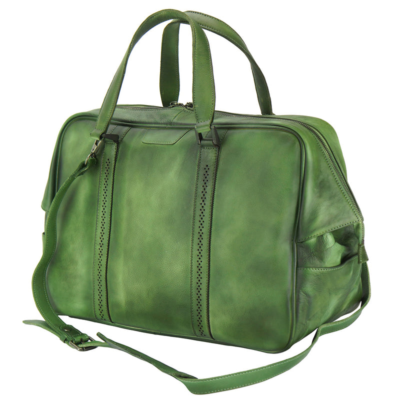 Travel bag Danilo in vintage leather-10