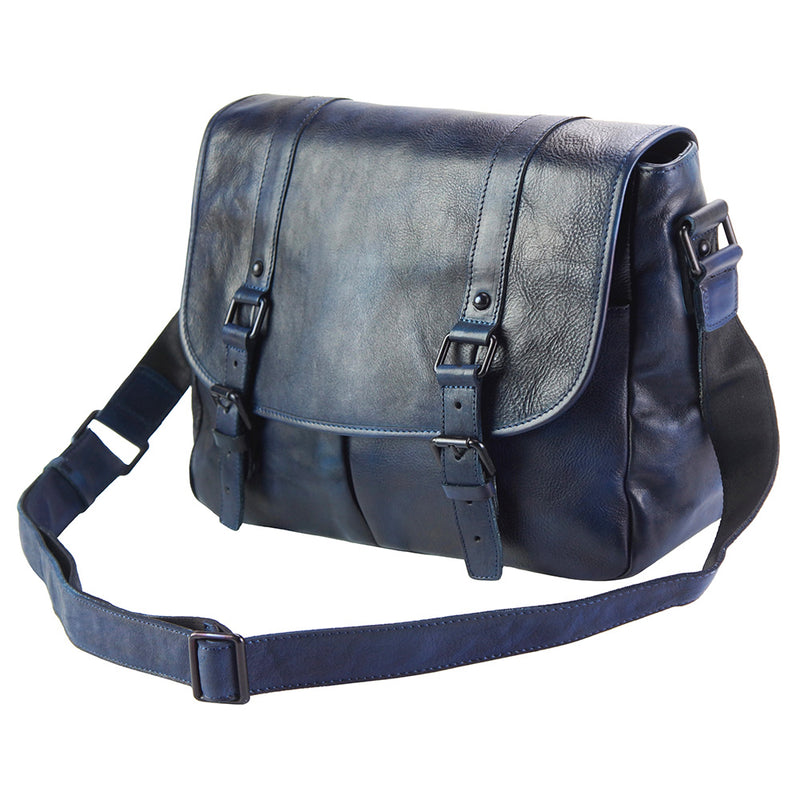 Mattia leather Messenger bag-3