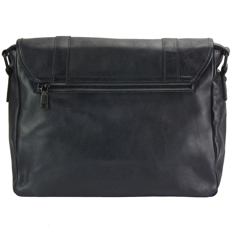 Mattia leather Messenger bag-5