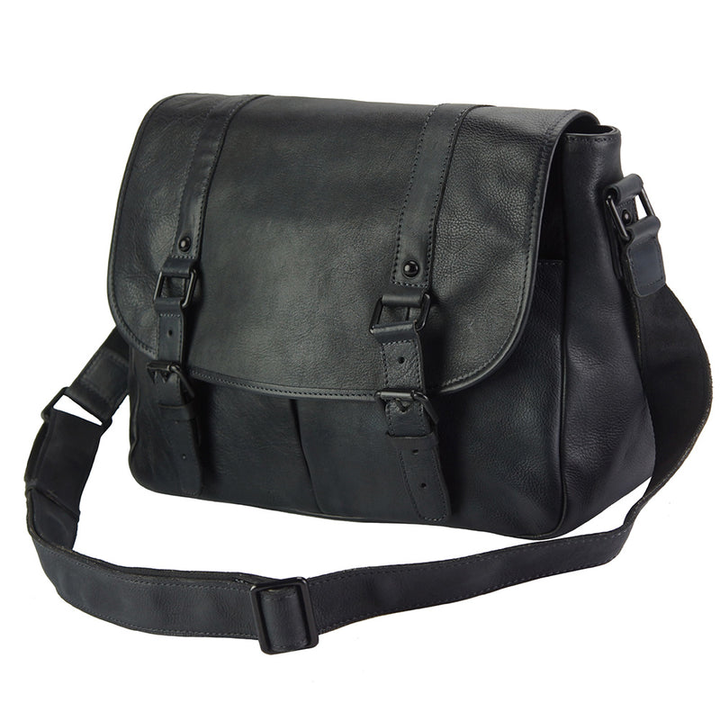 Mattia leather Messenger bag-8