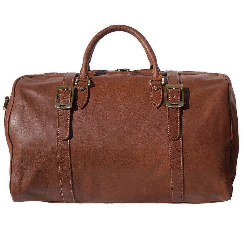 Fortunato Leather travel bag-36