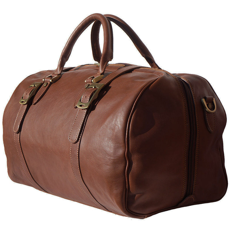 Fortunato Leather travel bag-37