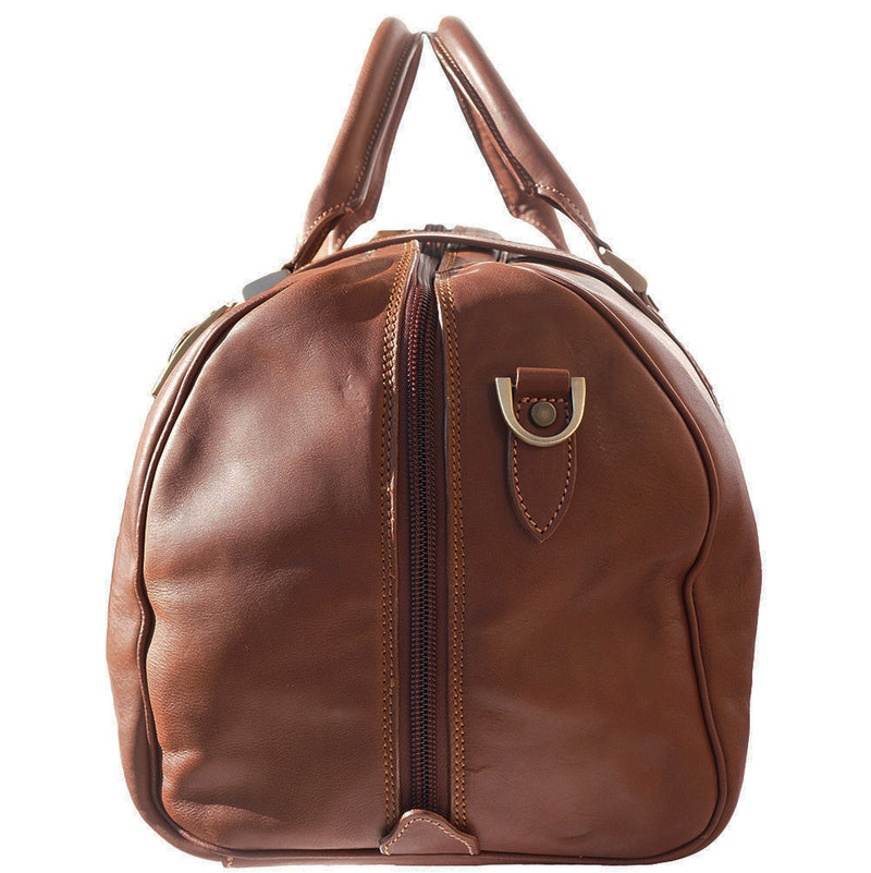 Fortunato Leather travel bag-38