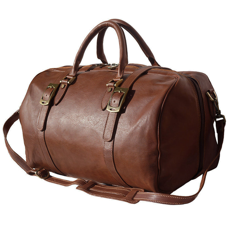 Fortunato Leather travel bag-51