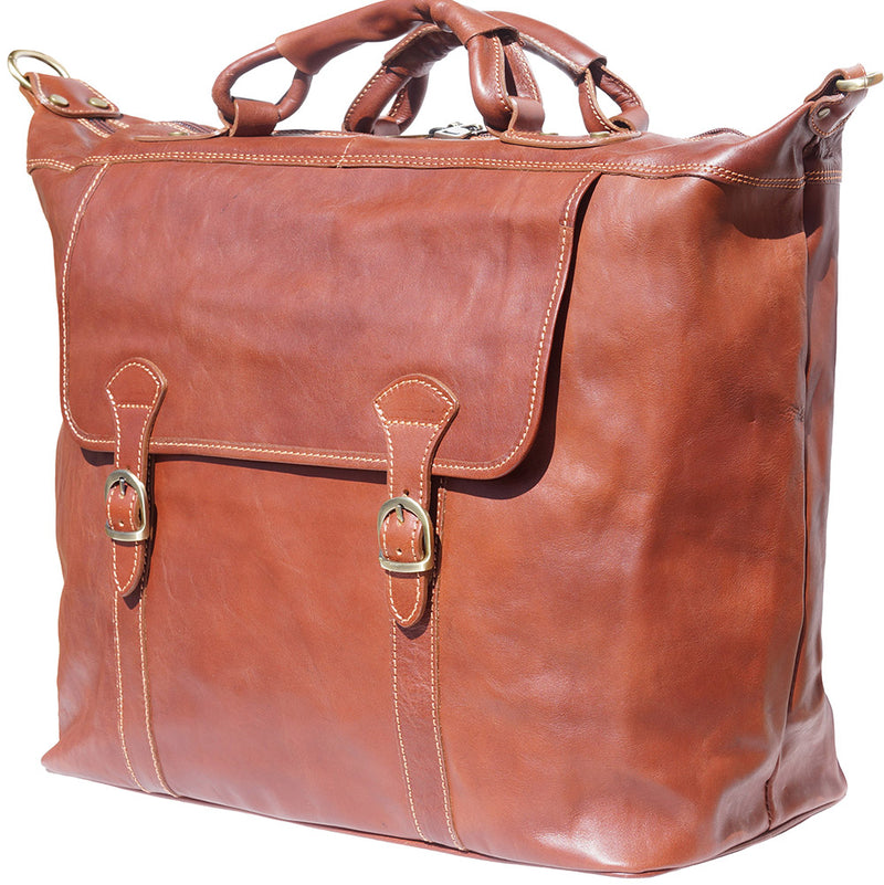 Weekender Leather Travel bag-15