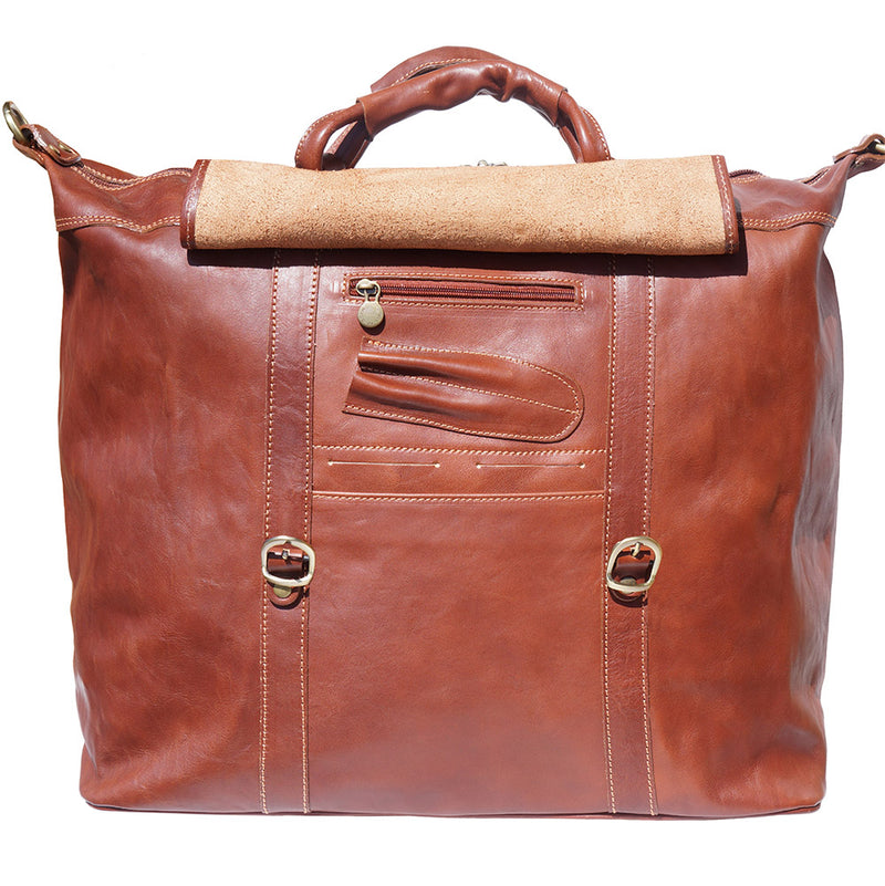 Weekender Leather Travel bag-16