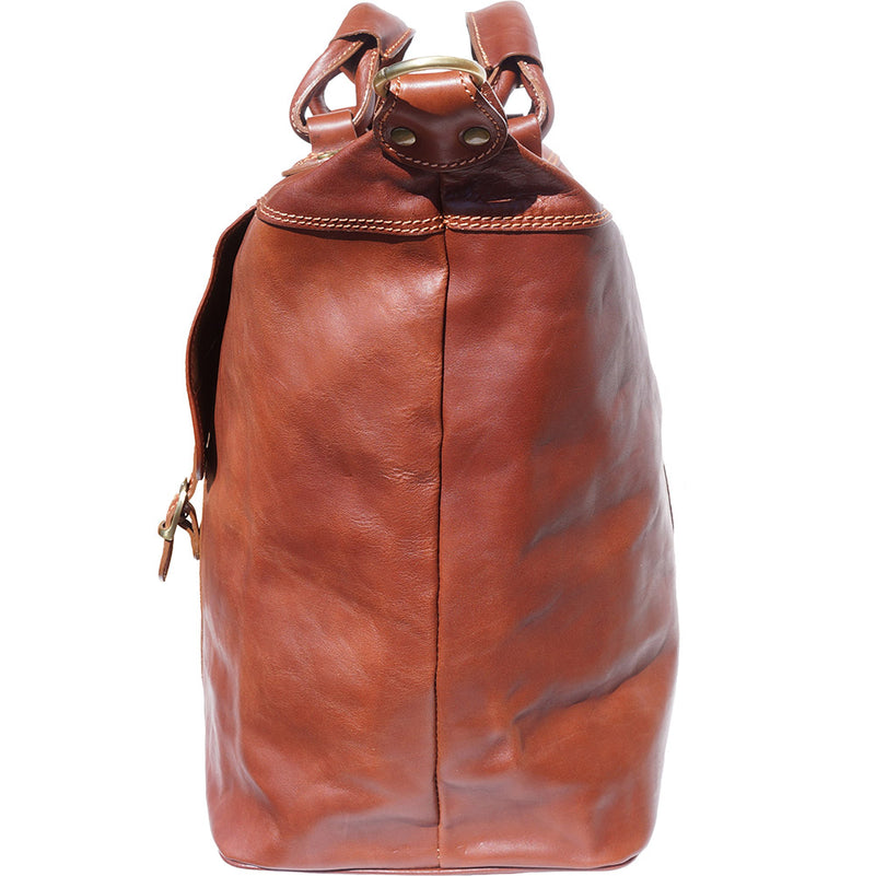 Weekender Leather Travel bag-17