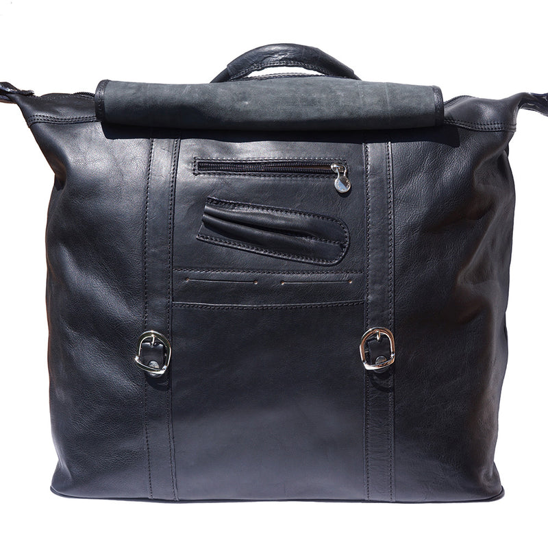 Weekender Leather Travel bag-7
