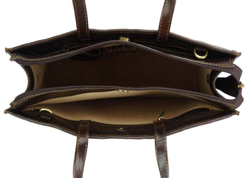 Ivano leather Tote bag-16