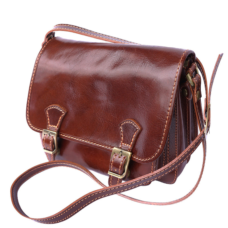 Mini leather messenger bag-13