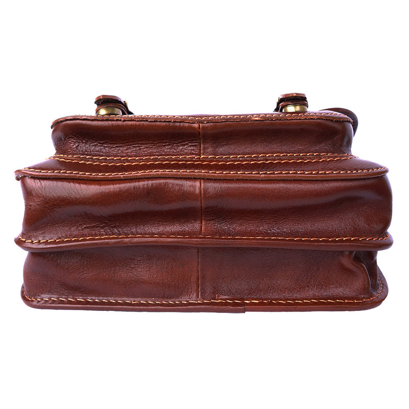 Mini leather messenger bag-14