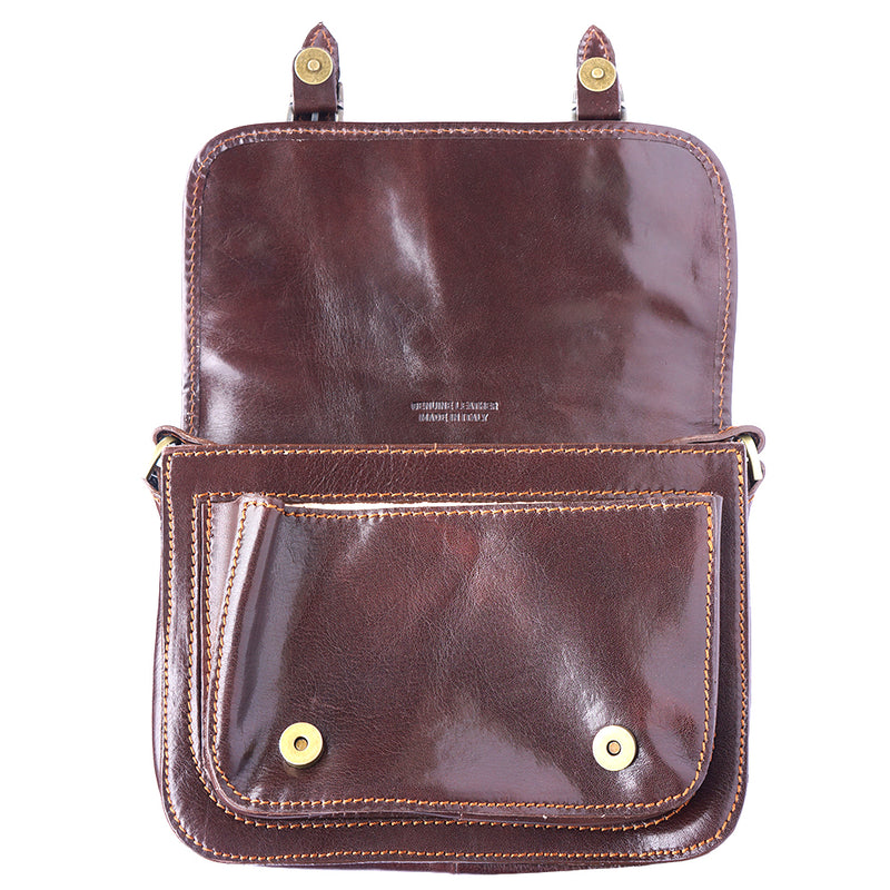 Mini leather messenger bag-2