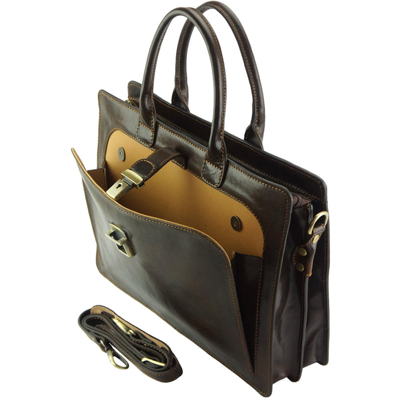 Giacinto leather business bag-10