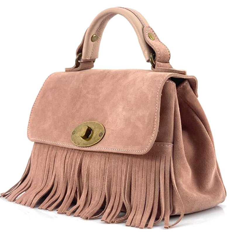 Lady leather handbag-8