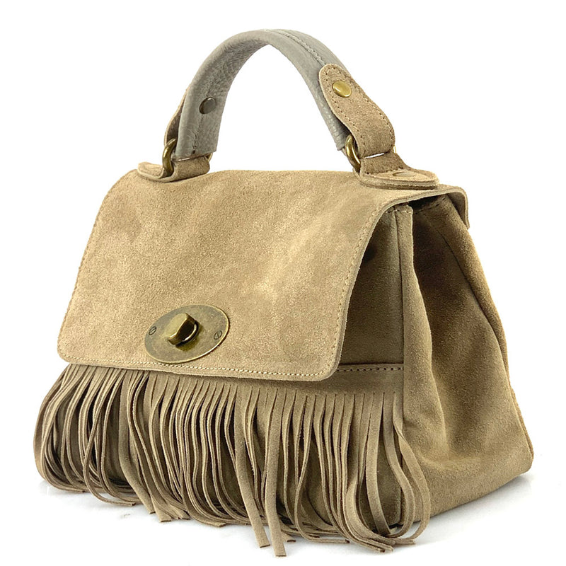 Lady leather handbag-11