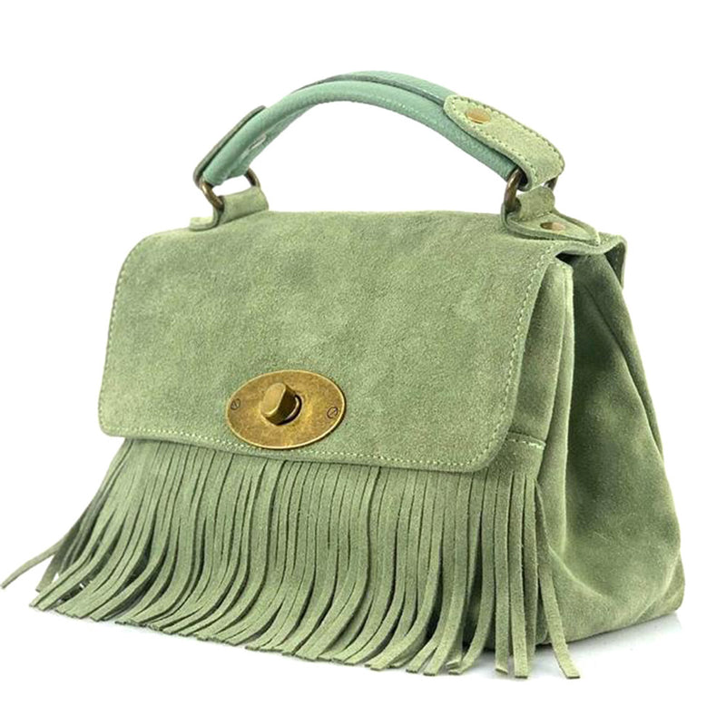 Lady leather handbag-12