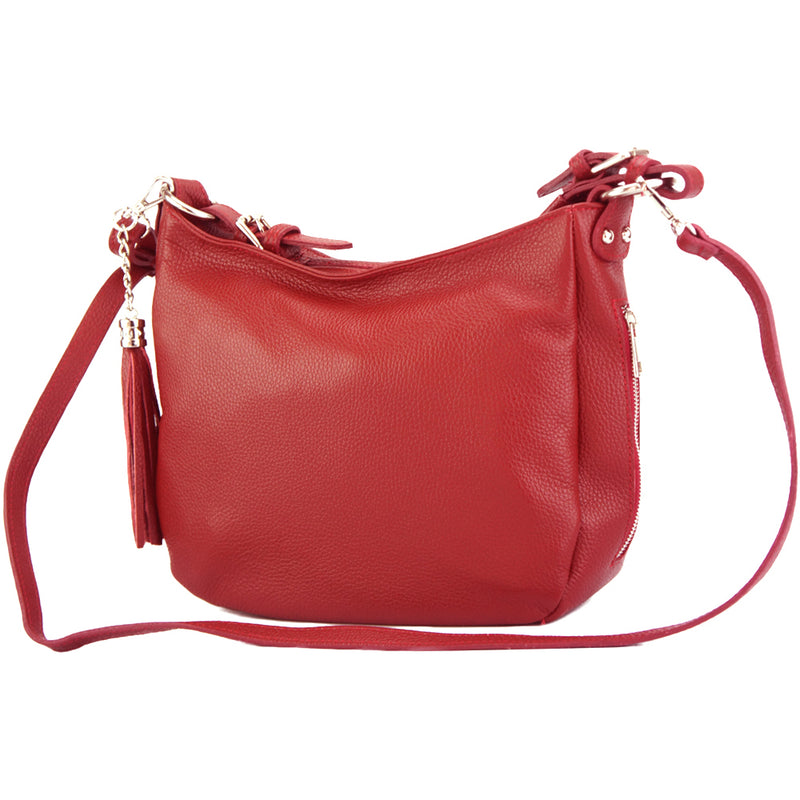 Victoire shoulder bag in calf-skin leather-11